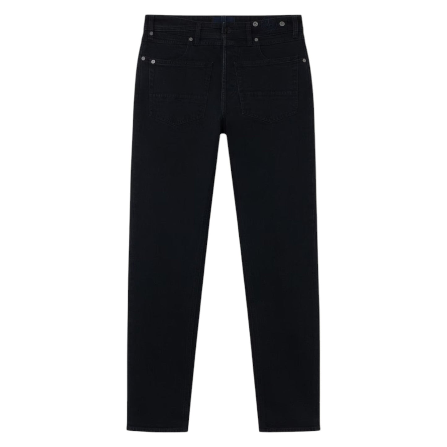 Stone Island Stretch Black Denim Rinsed Slim Jeans