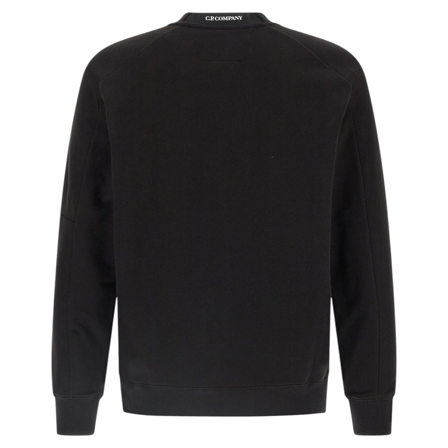 C.P. Company Diagonal Raised Black Sweatshirt