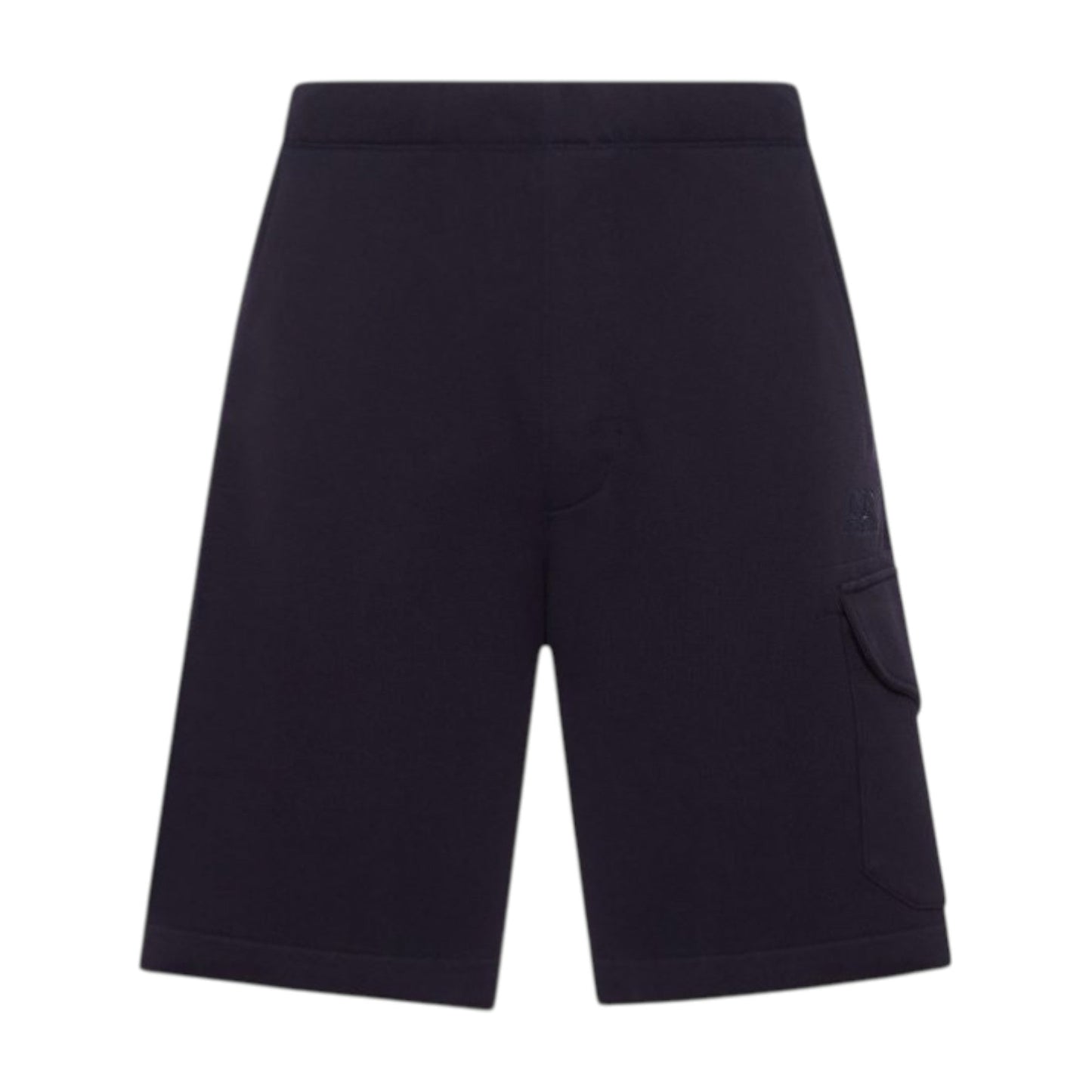 C.P. Company Diagonal Raised Embroidered Logo Navy Shorts