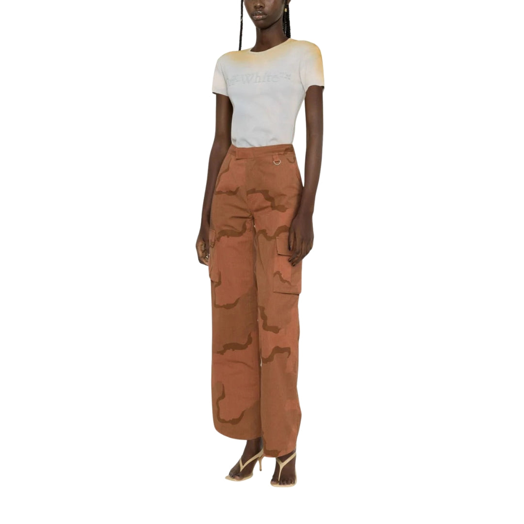 Off-White Laundry Ribbed Basic Tee IT36