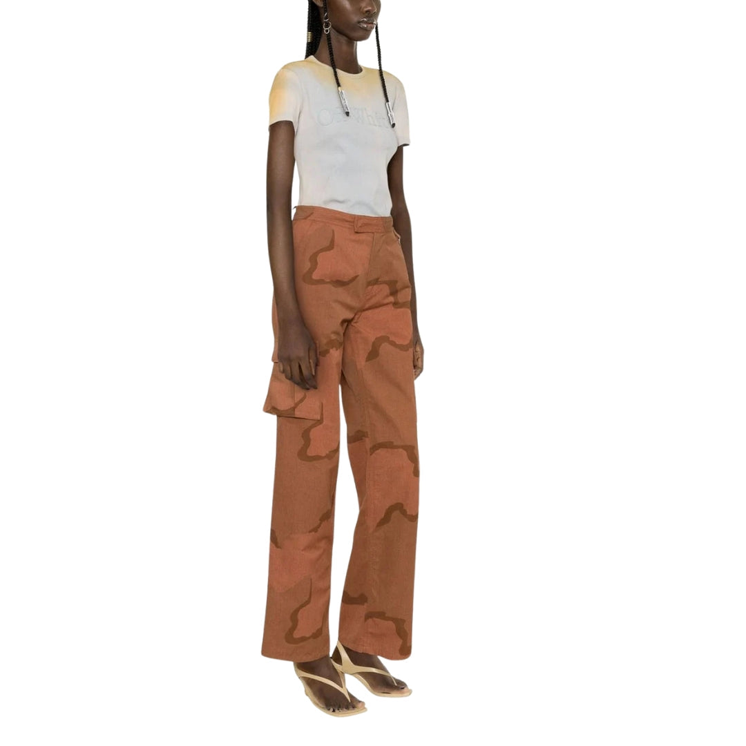 Off-White Laundry Ribbed Basic Tee IT36