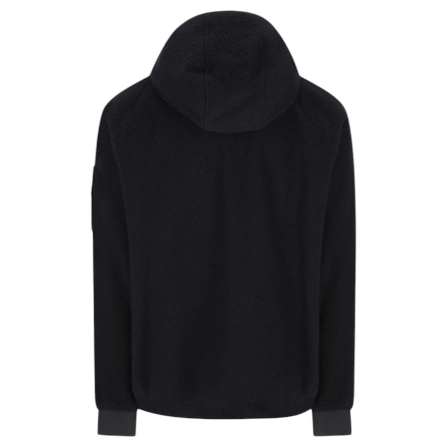 Stone Island Virgin Wool And Nylon Navy Ratinated Jacket