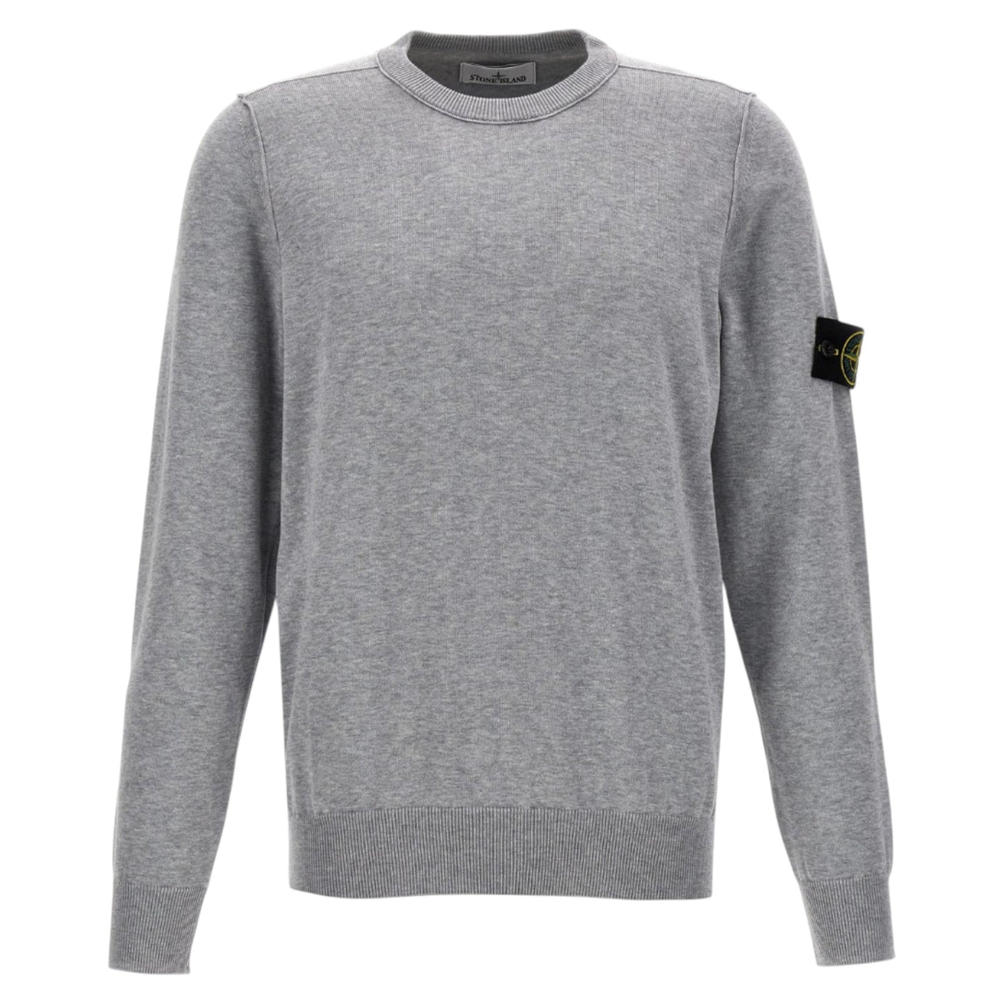 Stone Island Grey Knitwear Sweatshirt