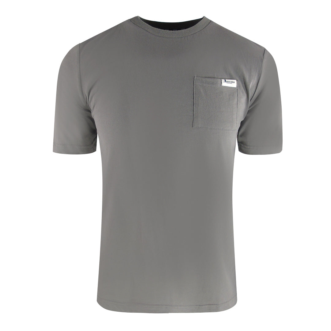 Aquascutum Activemall Pocket Grey T-Shirt