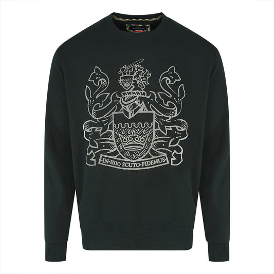 Aquascutum Pixel Aldisogo Blackweatshirt